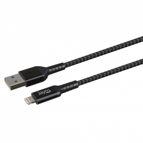 Cable tressé 1,2m Iphone certifié MFi Rhinoshield