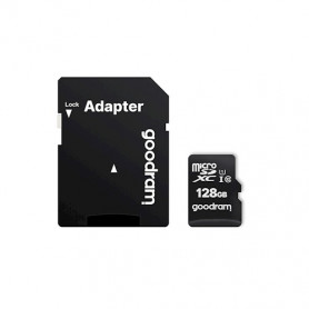 Carte mémoire Micro-SD 128Go classe 10 + Adaptateur SD, imro Card - Français