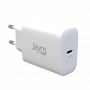 CHARGEUR SECTEUR RAPIDE USB-C 20W PD ET PPS BLANC - JAYM®** BASCULER SUR JMCHARGEUR019