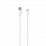 CABLE CHARGE & SYNCHRO USB-A VERS MICRO-USB - LONGUEUR  1.5M - BLANC - JAYM® COLLECTION POP