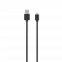 CABLE CHARGE & SYNCHRO USB-A VERS LIGHTNING - LONGUEUR 1.5M - NOIR - JAYM® COLLECTION POP