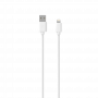 CABLE CHARGE & SYNCHRO USB-A VERS LIGHTNING - LONGUEUR 1.5M - BLANC - JAYM® COLLECTION POP