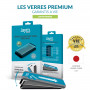 VERRE TREMPE PREMIUM 2.5D AVEC APPLICATEUR POUR APPLE IPHONE 13 / 13 PRO / 14 - JAYM® **