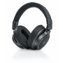 CASQUE AUDIO BLUETOOTH PREMIUM ASPECT CUIR NOIR + MAINS LIBRES - MUSE