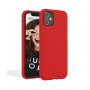 COQUE PREMIUM SILICONE ET MICROFIBRE POUR APPLE IPHONE 13 PRO ROUGE - JAYM® CLASSIC® **