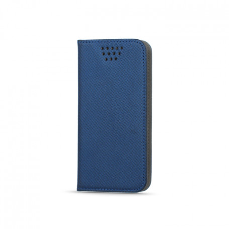 ETUI FOLIO BLEU UNIVERSEL AVEC SLIDER - TAILLE L 75x150mm - JAYM® **