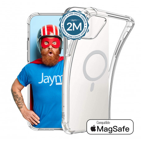 COQUE RENFORCEE MAGSAFE DROP TEST 2M COMPATIBLE APPLE IPHONE 13 PRO MAX - JAYM®**