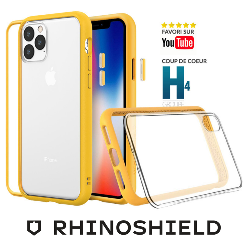 COQUE MODULAIRE MOD NX™ JAUNE POUR APPLE IPHONE 12 / 12 PRO () -  RHINOSHIELD™