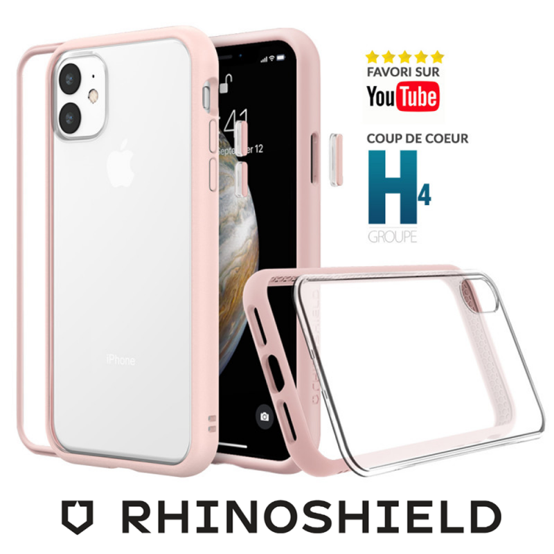 COQUE MODULAIRE MOD NX™ ROSE POUR APPLE IPHONE 11 - RHINOSHIELD™
