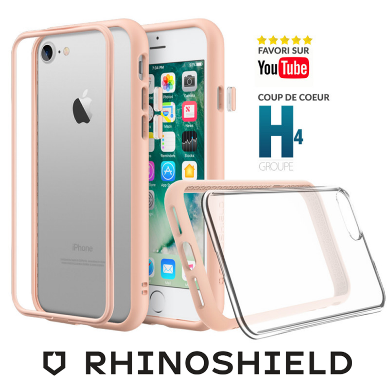 COQUE MODULAIRE MOD NX™ ROSE POUR APPLE IPHONE 7 / 8 / SE 2020 (4G) / SE  2022 (5G) - RHINOSHIELD™