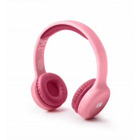 CASQUE AUDIO POUR ENFANT - BLUETOOTH + AUX + MAINS-LIBRES - ROSE - MUSE