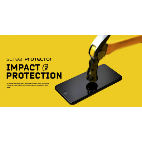 PROTECTION SOUPLE ECRAN ANTI-CHOCS 3D IMPACT™ FRAME NOIRE POUR APPLE IPHONE  12 / 12 PRO (6.1) - RHINOSHIELD™