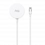 CHARGEUR INTELLIGENT PAD A INDUCTION RAPIDE QI 15W - AIMANTÉ MAGSAFE AVEC FONCTION STAND - BLANC - JAYM®