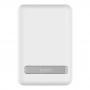 BATTERIE DE SECOURS INDUCTION 5.000 MAH MAGSAFE 7.5W + USB-C 10W - FONCTION STAND - BLANCHE - BELKIN