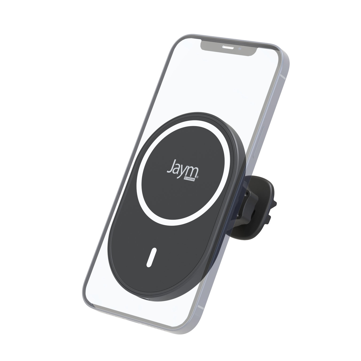 Support Téléphone Voiture Appui-tête avec Chargeur Induction Qi 15W,  Extensible et Rotatif, Baseus - Noir
