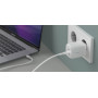 PACK CHARGEUR SECTEUR RAPIDE 2 USB-C GAN 65W PD ET PPS (USB-C PD 20W + USB-C PD 45W) + CABLE 2M USB-C VERS USB-C BLANCS - BELKIN