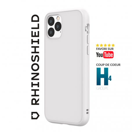 COQUE SOLIDSUIT BLANC CLASSIC POUR APPLE IPHONE 11 - RHINOSHIELD™ **