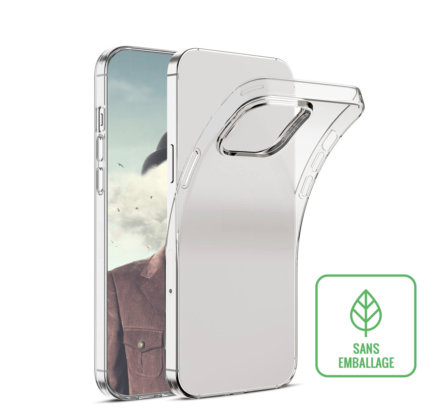 MyWay COQUE SOUPLE TRANSPARENTE IPHONE 13 sur