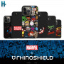 COQUE SOLIDSUIT POUR APPLE IPHONE 15 PLUS - NOIR - MARVEL - CAPTAIN AMERICA'S SHIELD - RHINOSHIELD™**