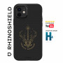 COQUE SOLIDSUIT POUR APPLE IPHONE 15 PRO - NOIR - HARRY POTTER - EXPECTO PATRONUM - RHINOSHIELD™ **