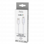 CABLE CHARGE & SYNCHRO USB-A VERS MICRO-USB - LONGUEUR  1.5M - BLANC - JAYM® COLLECTION POP