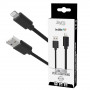 CABLE CHARGE & SYNCHRO USB-A VERS LIGHTNING - LONGUEUR 1.5M - NOIR - JAYM® COLLECTION POP