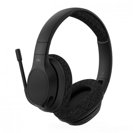 CASQUE AUDIO BLUETOOTH + ENC - SOUNDFORM ADAPT - AVEC PERCHE MICRO - NOIR - BELKIN**