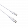 CABLE CHARGE & SYNCHRO USB-C VERS USB-C PD 3.0 (30W) - LONGUEUR 2M - BLANC - JAYM®**BASCULER SUR JMCABLE021