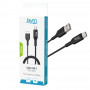 CABLE CHARGE & SYNCHRO USB-A VERS USB-C - LONGUEUR 1M - NOIR - JAYM®