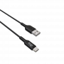 CABLE CHARGE & SYNCHRO USB-A VERS USB-C - LONGUEUR 1M - NOIR - JAYM®