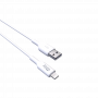 CABLE CHARGE & SYNCHRO USB-A VERS LIGHTNING MFI - LONGUEUR 2M - BLANC - JAYM®