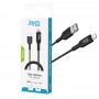 CABLE CHARGE & SYNCHRO USB-A VERS LIGHTNING MFI - LONGUEUR 1M - NOIR - JAYM®