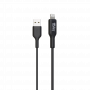 CABLE CHARGE & SYNCHRO USB-A VERS LIGHTNING MFI - LONGUEUR 1M - NOIR - JAYM®