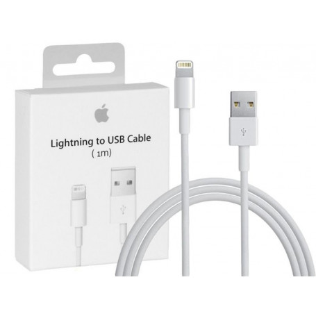 CABLE CHARGE ET SYNCHRO USB-A VERS LIGHTNING 1M - MXLY2ZM/A - ORIGINE APPLE
