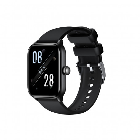 MONTRE CONNECTEE INTELLIGENTE AVEC ASSISTANT VOCAL ET FREQUENCE CARDIAQUE – IP68 – BLUETOOTH 5.3 – MOTIVE 6 PRO - NOIR