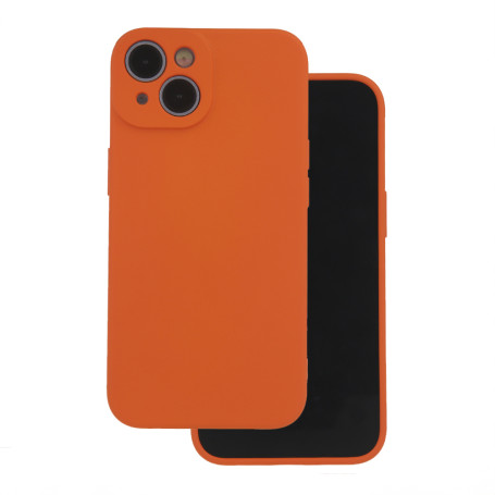 COQUE SILICONE POUR APPLE IPHONE 15 PRO ORANGE - JAYM® POP **