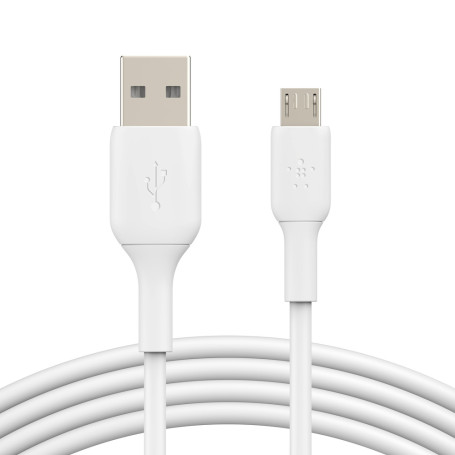 CABLE BOOST CHARGE & SYNCHRO USB VERS MICRO-USB 1M BLANC - BELKIN