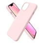 COQUE SILICONE POUR APPLE IPHONE 16 PLUS ROSE - JAYM® POP