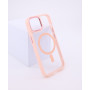 COQUE BUMPER COMPATIBLE MAGSAFE POUR IPHONE 13 / 14 - ROSE - JAYM®