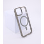 COQUE BUMPER COMPATIBLE MAGSAFE POUR IPHONE 13 / 14 - GRIS - JAYM®