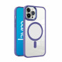 COQUE BUMPER COMPATIBLE MAGSAFE POUR IPHONE 15 - VIOLET - JAYM®