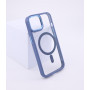 COQUE BUMPER COMPATIBLE MAGSAFE POUR IPHONE 16 PLUS - BLEU - JAYM®