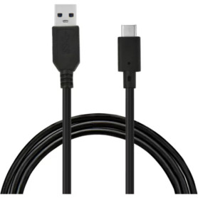 CABLE CHARGE & SYNCHRO USB-A VERS USB-C - LONGUEUR 1,2M - NOIR - BULK **