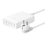 CHARGEUR SECTEUR ULTRA RAPIDE *GAN* 200W PD ET PPS 4 PORTS USB-C - BLANC - BELKIN