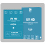 FILM HYDROGEL *TECHNOLOGIE UV* PREMIUM CLEAR POUR SMARTPHONES (12cm x 18cm) - PCB.20