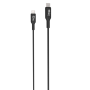 CABLE CHARGE & SYNCHRO USB-C VERS USB-C PD 3.0 (100W) - LONGUEUR 1M - NOIR - JAYM®