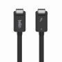 CABLE CHARGE & SYNCHRO USB-C VERS USB-C - THUNDERBOLT 4 / USB.4 (40 Gbits/s) / PD 3.0 (100W) / 8K - 1M - NOIR - BELKIN