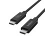 CABLE CHARGE & SYNCHRO USB-C VERS USB-C - USB 4.0 (20 Gbits/s) / PD 3.0 (240W) / 4K - 2M - NOIR - BELKIN