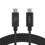 CABLE CHARGE & SYNCHRO USB-C VERS USB-C - USB 4.0 (20 Gbits/s) / PD 3.0 (240W) / 4K - 2M - NOIR - BELKIN