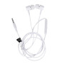 KIT PIETON ECOUTEURS INTRA-AURICULAIRES JACK 3,5MM + TELECOMMANDE + MICRO BLANCS - SETTY